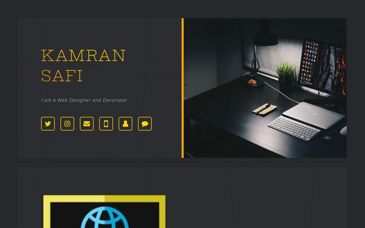 Carrd profile picture for @kamran